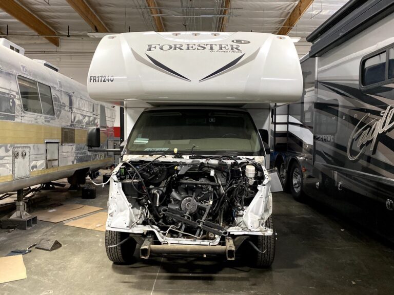 RV Collision Repair Shop